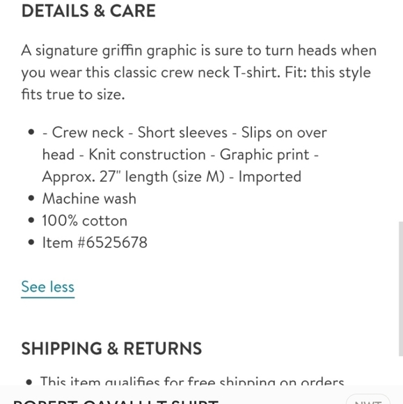 Roberto Cavalli Graffic Tshirt - Picture 5 of 5